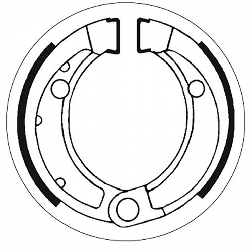 SBS BRAKE SHOES WITH SPRINGS (5192048100)