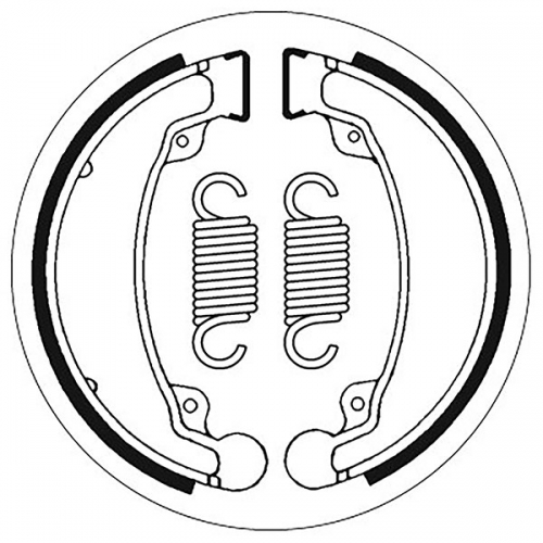 SBS BRAKE SHOES WITH SPRINGS (5192069100)