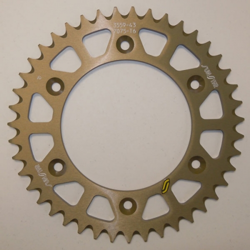 SUNSTAR WORKS TRIPLESTAR ALUMINUM REAR SPROCKET (5-355943)