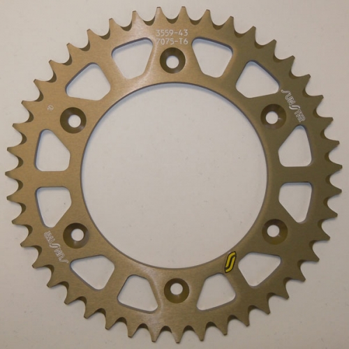 SUNSTAR WORKS TRIPLESTAR ALUMINUM REAR SPROCKET (5-355944)