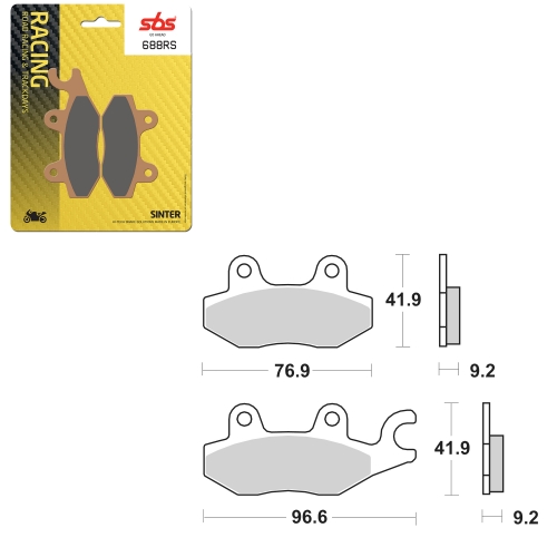 SBS CERAMIC BRAKE PAD (01627688)