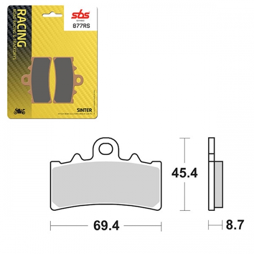 SBS CERAMIC BRAKE PAD (01627877)