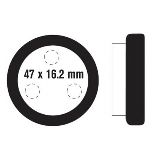 ROCK HARD FULL-METAL BRAKE PAD (AT-05457F)