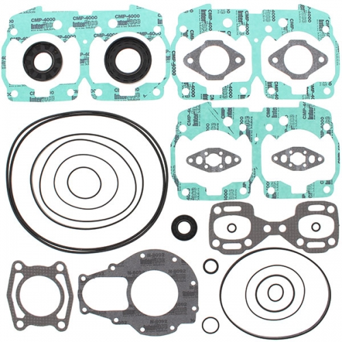 VERTEX COMPLETE GASKET SET WITH OIL SEALS (611205)