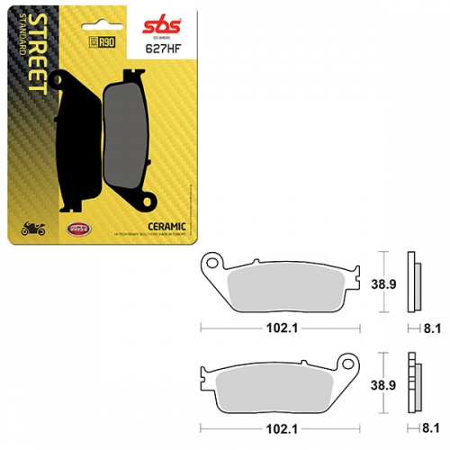 SBS ATV/UTV CERAMIC BRAKE PAD (6190627108)