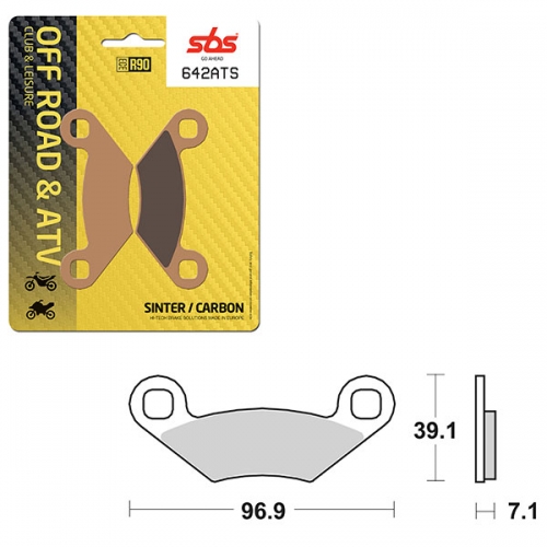 SBS ATV/UTV SINTER BRAKE PAD (6460642108)