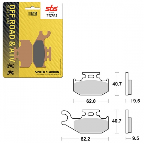 SBS ATV/UTV SINTER BRAKE PAD (6240767100)