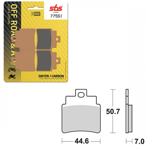 SBS ATV/UTV SINTER BRAKE PAD (6240775108)