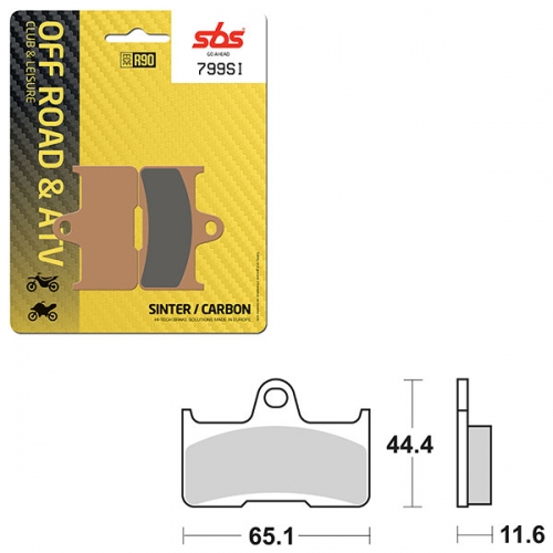 SBS ATV/UTV SINTER BRAKE PAD (6240799108)