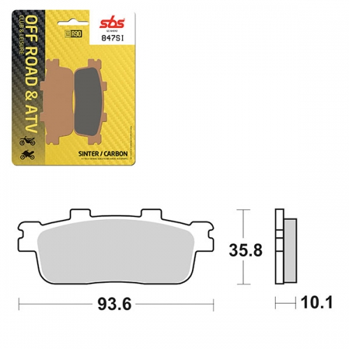 SBS ATV/UTV SINTER BRAKE PAD (6240847100)