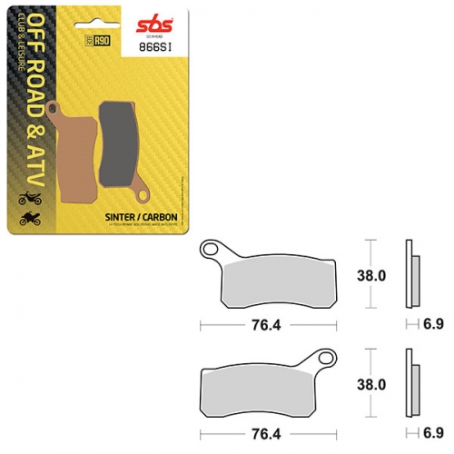 SBS ATV/UTV SINTER BRAKE PAD (6240866108)