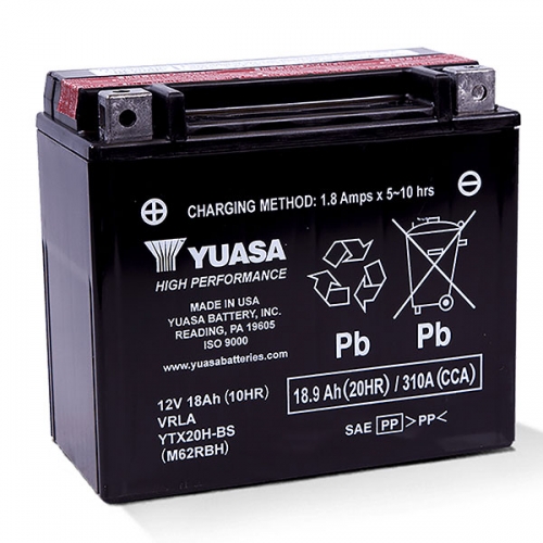 YUASA AGM Battery (YUAM62RBH)