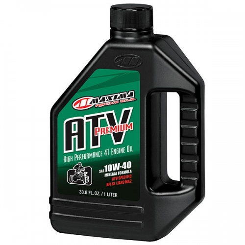 MAXIMA RACING OILS ATV PREMIUM 4T 10W40 EA Of 12 (33901-1)