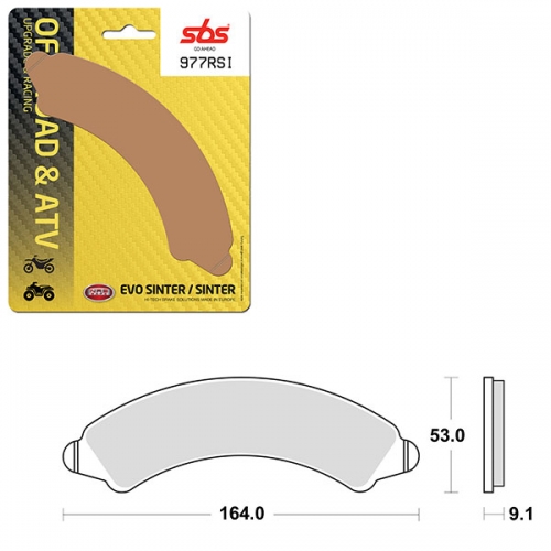 SBS ATV/UTV EVO SINTER BRAKE PAD (6280977108)